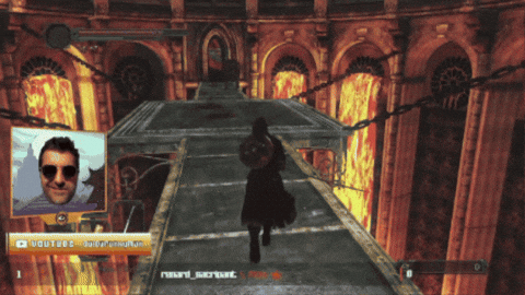 GuiDaFunkyMan giphygifmaker troll dark souls 2 git gud GIF