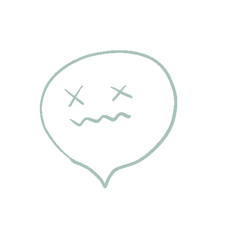Confused Face Sticker