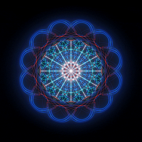Glow New Age GIF by xponentialdesign
