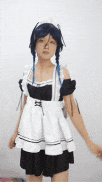 Cosplay Crossdressing GIF