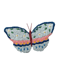 Butterfly Azul Sticker by bemmimosa