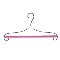 idrawfashion hanger idrawfashion Sticker