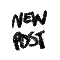 New Post Sticker