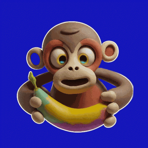 Hungry Monkey GIF