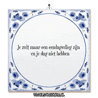 Nl Genieten Sticker by Tegelspreuken.nl