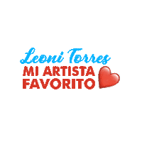 Latin Grammy Leoni Torres Sticker by Puntilla Music