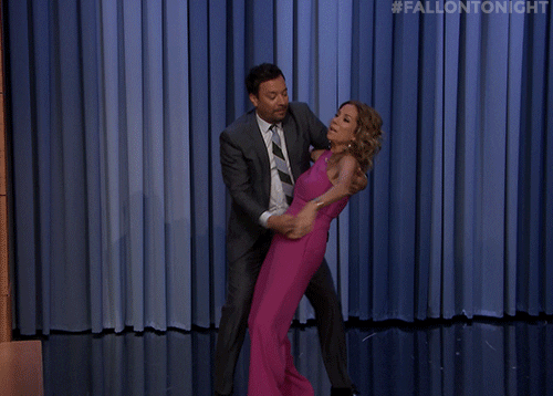 fallontonight giphyupload jimmy fallon fallontonight kick GIF