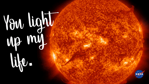 Sun Valentine GIF by NASA
