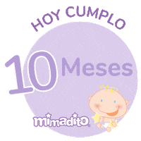 Baby Cumple Sticker by Mimadito