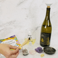 LeahVanDale wine drinks zen happy hour GIF