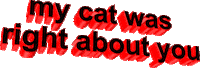 cat Sticker by AnimatedText