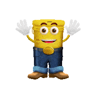 Balde Amarelo Sticker by Ubyfol