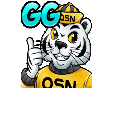 QSNgg giphygifmaker gaming gg tiger Sticker