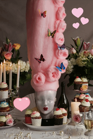 Marie Antoinette Pink GIF by Barton G