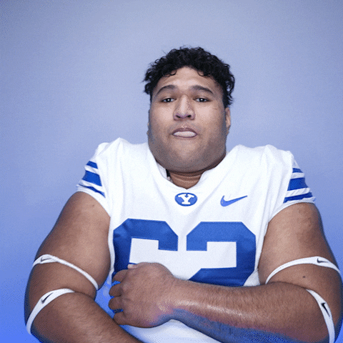 Byu Football Sport GIF by BYU Cougars
