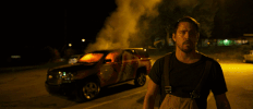car fire GIF