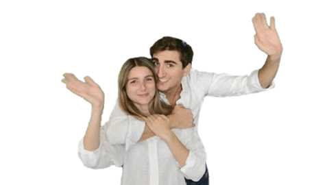 Wedding Couple Sticker by f1h2o