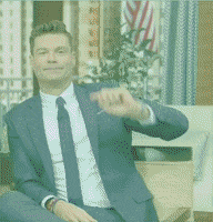 bored ryan seacrest GIF