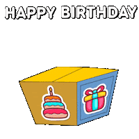 Happy Birthday Sticker by Pudgy Penguins
