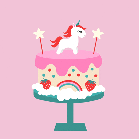 Celebrate Happy Birthday GIF by Jessica Lau