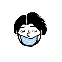 Mask Taiwan Sticker