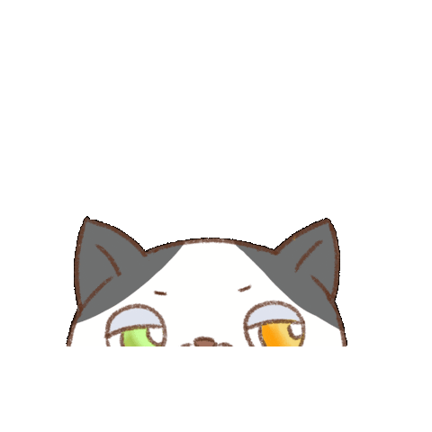 肥貓大臉 Sticker