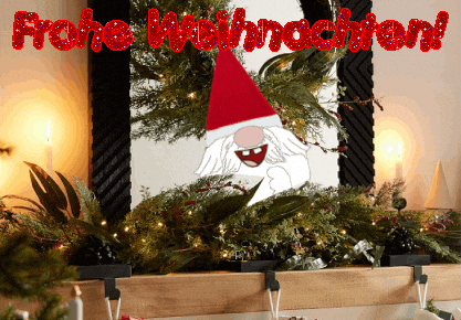 German Language Christmas GIF