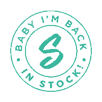 Back In Stock Sticker by Alanika