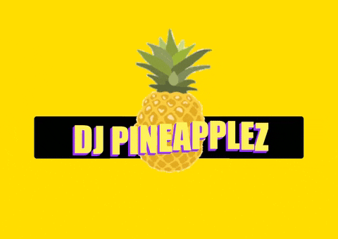 DJPineapplez giphygifmaker giphyattribution logo dj pineapplez GIF