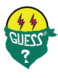 good vibes smile Sticker by GUESS