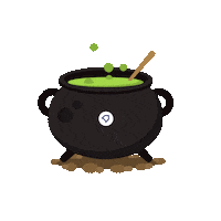 Trick Or Treat Halloween Sticker by Geniebook