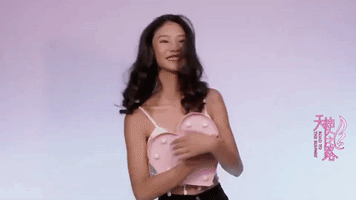 wang yi chinese model GIF