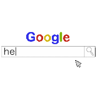 Google Search Sticker