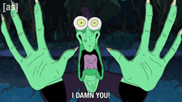 Halloween Curse You GIF by Adult Swim