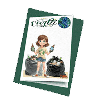 Earth Day Teenagers Sticker