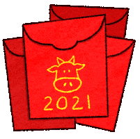 Chinese New Year Asian Sticker by Katharine Kow