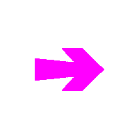 Pink Arrow Sticker by Bundle It