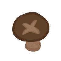 Mushroom Sticker