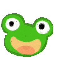 Sleep Frog Sticker