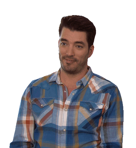 Drew Scott Yes Sticker by Discovery LA