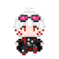 Pixel 8Bit Sticker