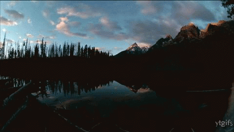 mountains GIF