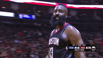 Harden Nba Playoffs GIF by NBA