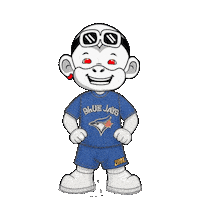 Happy Blue Jays Sticker by Zhot