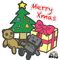 Animation Christmas Sticker