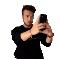 heytommey video hey social media phone Sticker