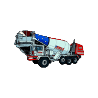 Cement Concrete Truck Sticker by SRM Concrete