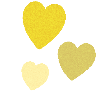 Heart 黄色 Sticker