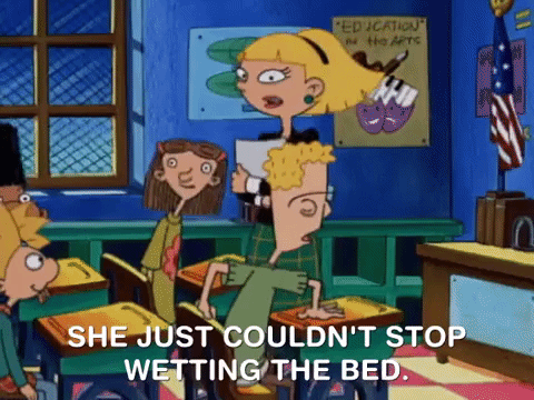 hey arnold nicksplat GIF
