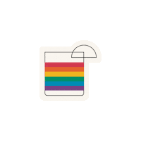 Pride Toronto Sticker by LCBO